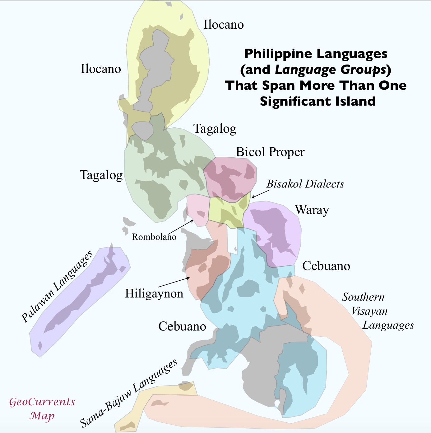 Linguistic Map of the Philippines